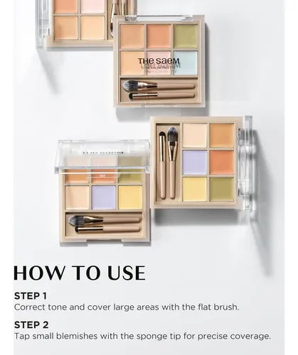 Paleta Correctora Thesaem Cover Perfection 02 Cover&light 6
