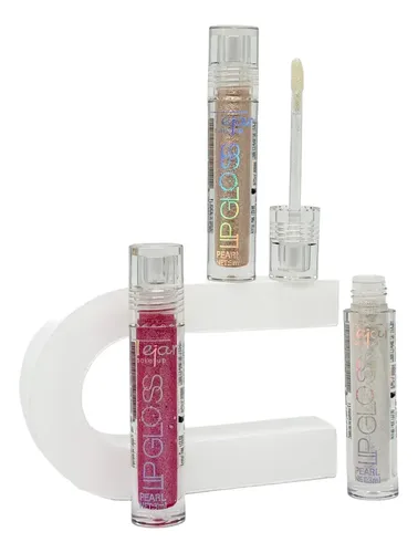 Lip Gloss Pearl Tejar Make Up (pack X 3)