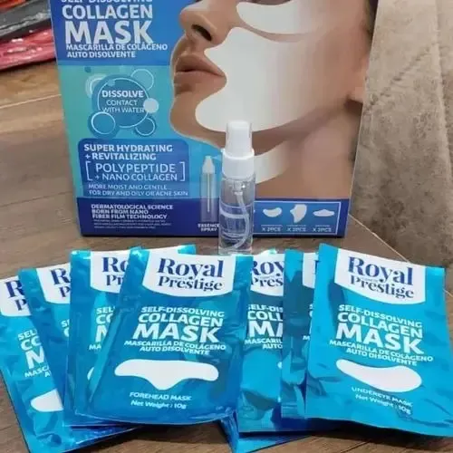 Parches De Colageno Royal Prestige Disolvible X8 Con Spray
