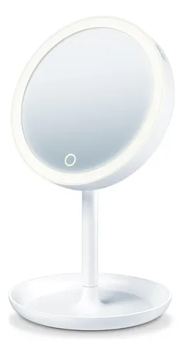 Espejo Beurer C/luz Led Bs45 Y Espejo Magnético Adicional 5x