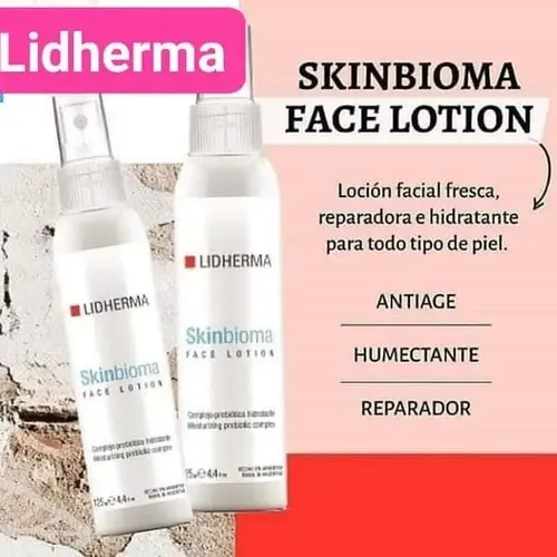 Skinbioma Face Lotion Prebioticos Super Hidratantes Lidherma