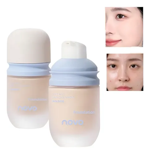 Base Liquida Matte Oil Control Larga Duración Holding Novo