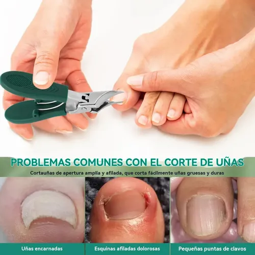 Cortaúñas Biselado Con Forma De Pico De Águila Negro