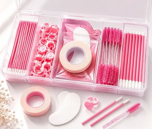 Kit Básico De Insumos Descartables Para Pestañas Profesional