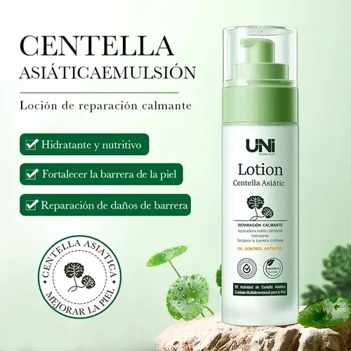 Locion Facial Reparadora Con Centella Asiatica 80ml Todo Tipo De Piel Día/noche