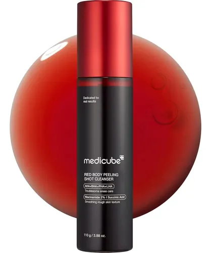 Medicube Red Body Peeling Shot. Spray Corporal Exfoliante.
