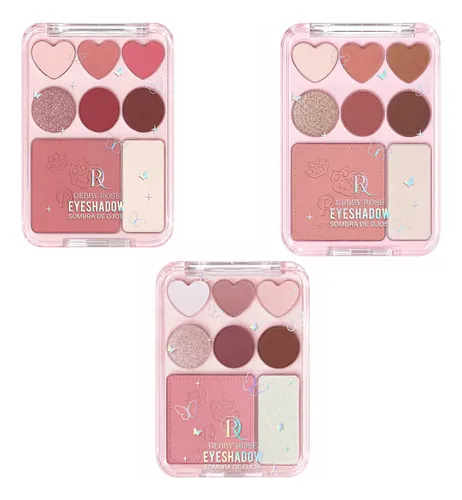 Debby Rose Eyeshadows Sombra De Ojos De 8 Colores 12g