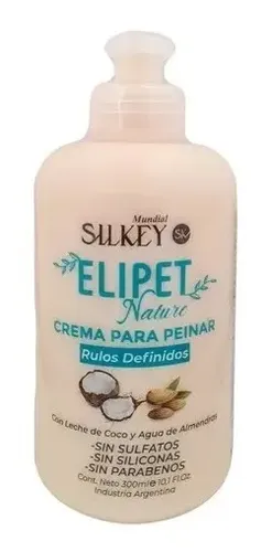 Elipet Nature Crema Para Peinar Rulos Definidossilkey 300ml
