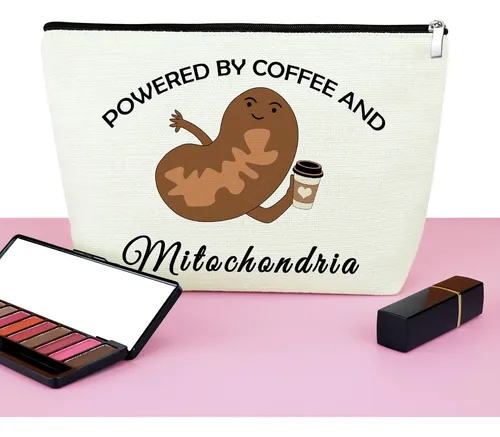 Regalo Para Los Amantes De La Cafeína Bolsa De Maquillaje Re