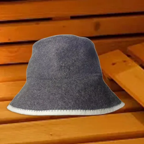 2 Gorro De Baño Ruso De Fieltro Para Sauna Y Ducha