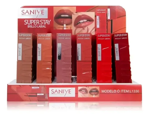 Saniye Beauty Super Stay L1330 Labial Liquido Mate Color 04