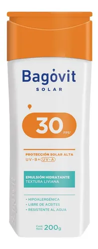 Bagovit Protector Solar Fps 30 Emulsión Corporal 200ml