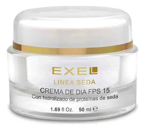 Crema De Dia Exel Linea Seda Antiarrugas Manchas Reafirma 50
