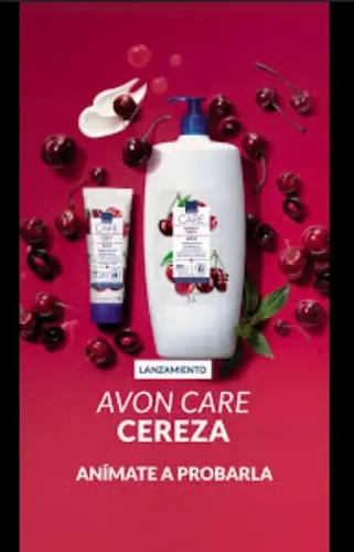 Locion Corporal Avon Care Hidratacion Antioxidante Cereza 1l