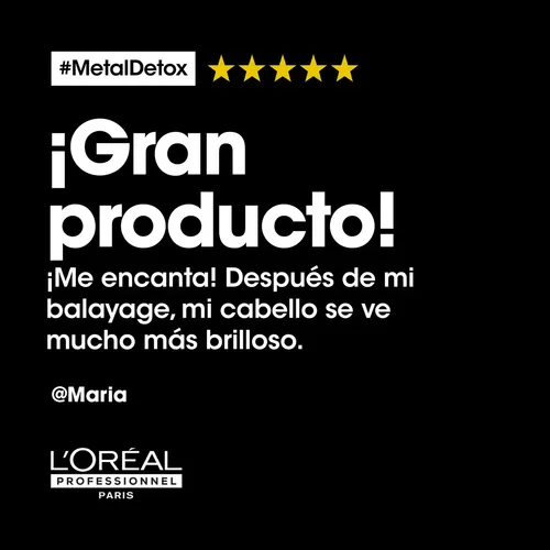 Metal Detox Mascara Profesional Loreal Serie Expert 250ml 3c