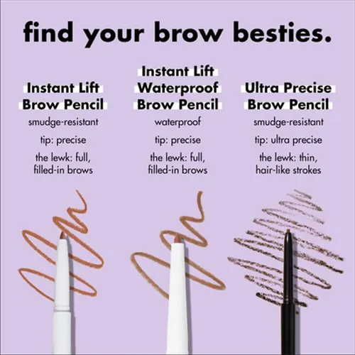 Lápiz Para Cejas E.l.f. Instant Lift Doble Cara
