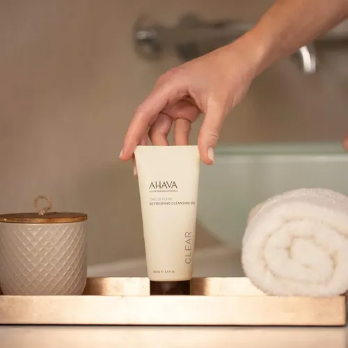 Gel Limpiador Facial Ahava Time to Clear Hipoalergénico 100 mL