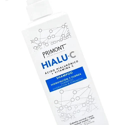 Shampoo Hidratación Con Acido Hialuronico Primont 500ml