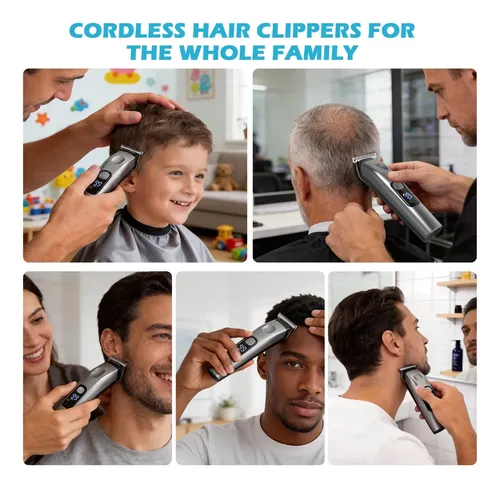 Cortadora Pelo Barba Recargable 3 En 1