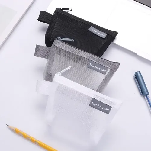 Bolso Cosmético Del Maquillaje Del Bolso De La Gris/2pzs ..