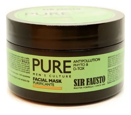 Sir Fausto Pure Máscara Facial Purificante Detox X 100ml