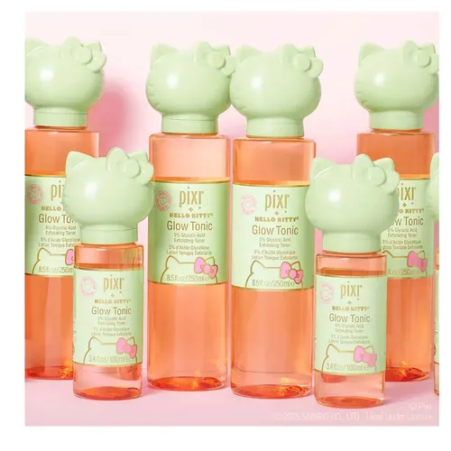 Glow Tonic De Pixi Con Hello Kitty Por 250 Ml Con Glicolico