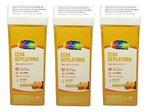 3 Cera Miel Calendula Roll On Cartucho X 100 Gr Collage