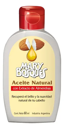Aceite Con Extracto De Almendras Mary Bosques De 60 X6 Uni