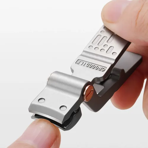 Cortauñas, Cortaúñas De Acero Inoxidable Con Pinza Para Uñas