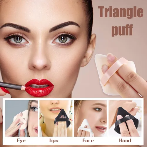 Pimoys 6 Piezas De Esponja De Maquillaje Triangular Suave Pa