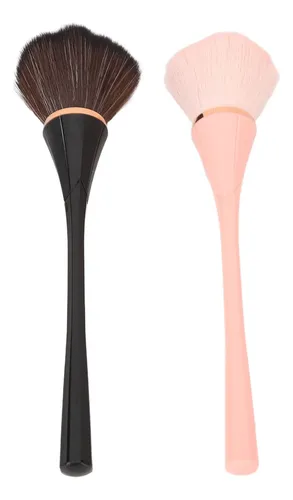 Juego De Brochas De Maquillaje Para Polvo Suelto, 2 Zl