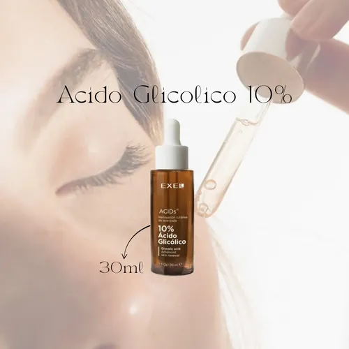 Sérum Ácido Glicólico Exel Acids Día Para Piel Madura De 30ml