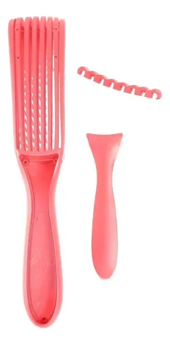 Cepillo De Cabello Peine Pulpo Para Desenredar Rizos