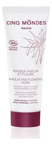 Mascarilla De Kaolín Y Flores Cinq Mondes 2 Oz