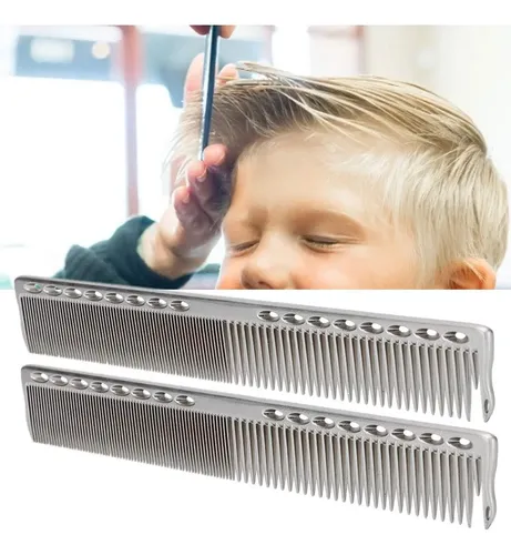 Alta Qualidade Peine De Corte De Pelo De Acero Inoxidable De