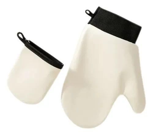 Guantes De Loción Corporal Para Aplicar Cuero, Crema Facial Sin Fragancia
