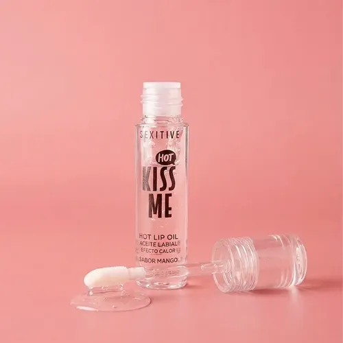 Kiss Me Hot Aceite Labial Lip Oil Sabor Mango Sexitive