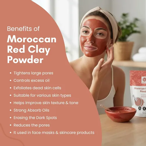 Polvo De Arcilla Rosa Para Mascarillas Y Jabones 227g