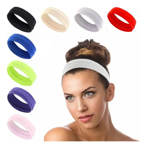 Diademas Elásticas, Bandas Deportivas Para El Pelo