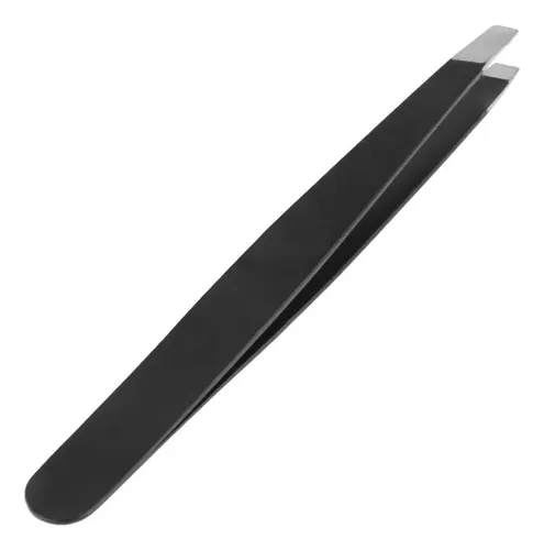 Pinzas Oblicuas Para Cejas (acero Inoxidable), Color Negro