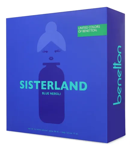 Set Benetton Sisterland Blue Neroli 2pzs – Dama