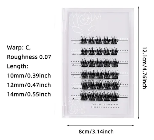 Extensiones De Pestañas Postizas Individuales Z’lraqi Beauty