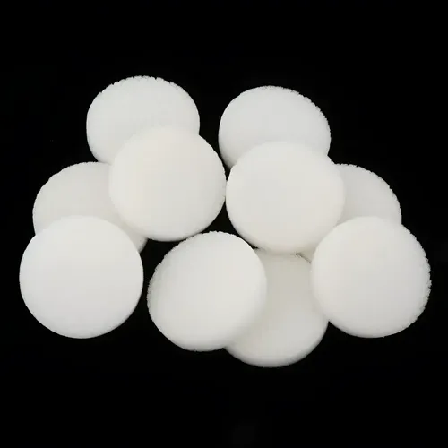 10 Esponjas Redondas Para Cojín De Aire, 4,5 X 0,9 Cm