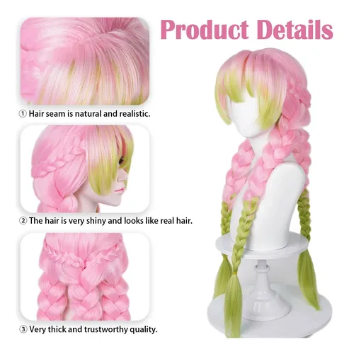 Peluca De Anime Labeauté Max Beauty Para Mitsuri Cosplay