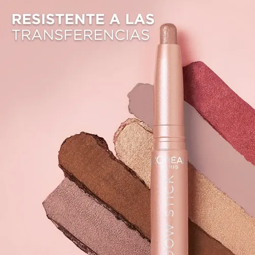 Sombra De Ojos En Barra Paradise De L’oreal Paris Sombra Twinkly Rose 115
