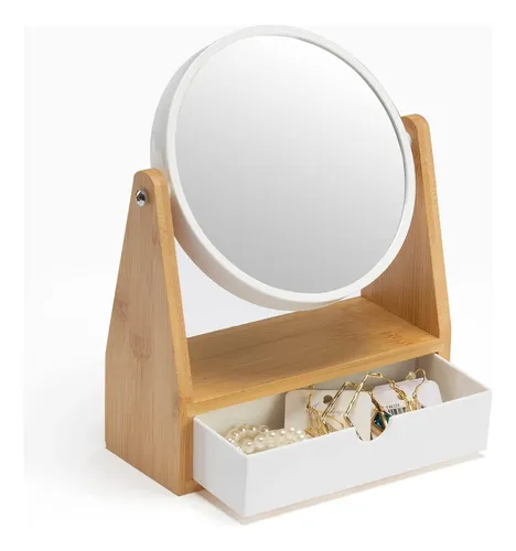 Espejo De Maquillaje Yeake Vanity Con Aumento 1x/3x Y Soport