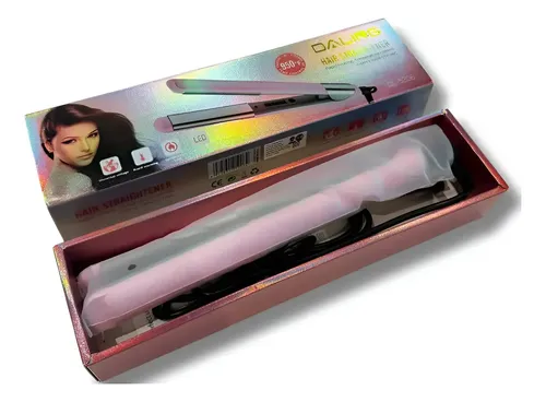 Planchita Pelo Daling DL-5206 Cerámica Rosa Temperatura 110-240°C