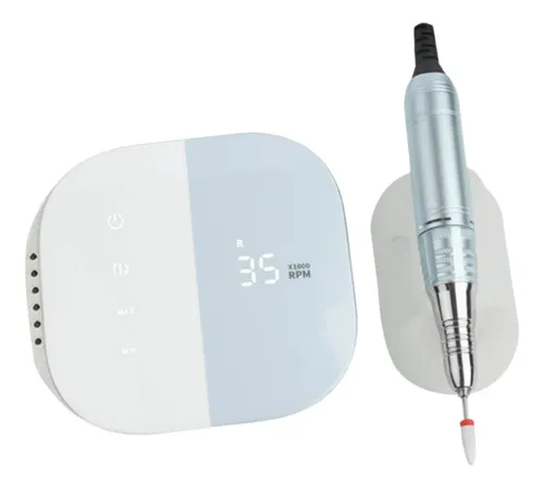 Lima Uñas Eléctrica Herramienta Manicura Y Pedicura Azul