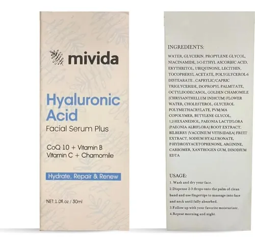 Duo Anti-edad Mivida Con Vitamina C 20% Y Ácido