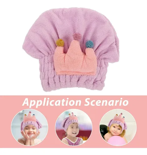 Gorro De Secado Para Cabello Coral Crown
